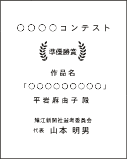 電脳プレートテンプレートサンプル3
